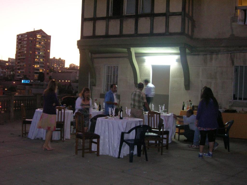 B&B Patrimonial Little Castle Vina del Mar Eksteriør bilde